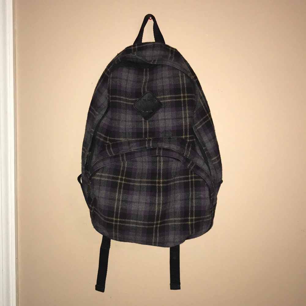Plaid Backpack